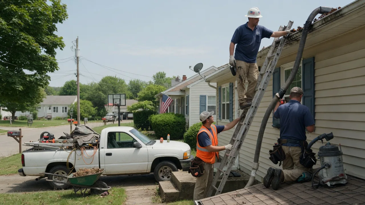 Gutter Installation in Cornell, IL near me